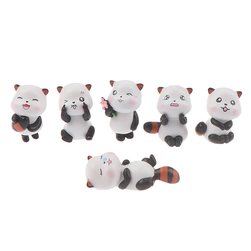 

Mini Cute Cat Animal Figurine Miniatures Crafts Ornament Fairy Garden Bonsai DIY Home Landscape Decoration Gift