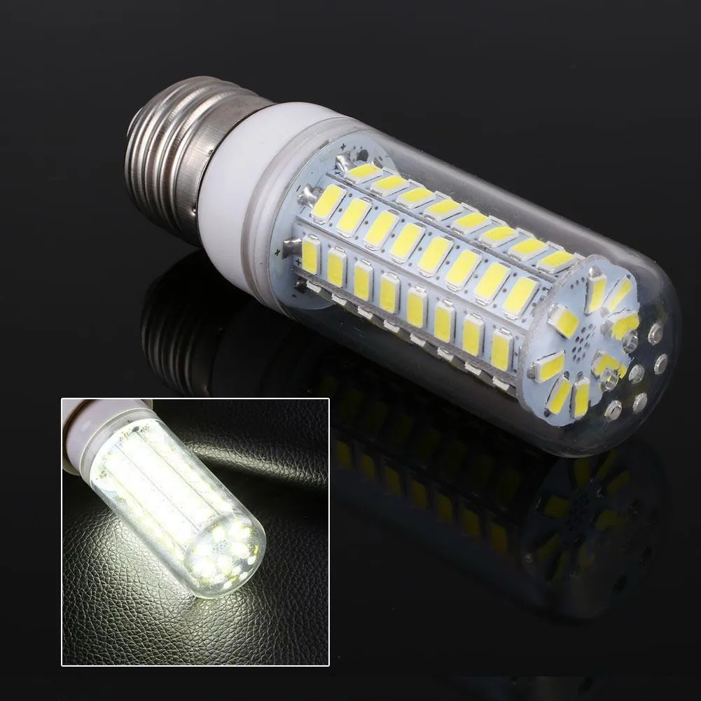110V 16 Вт SMD 5730 кукурузы 72-светодиодный лампы Главная Спальня освещение чистого
