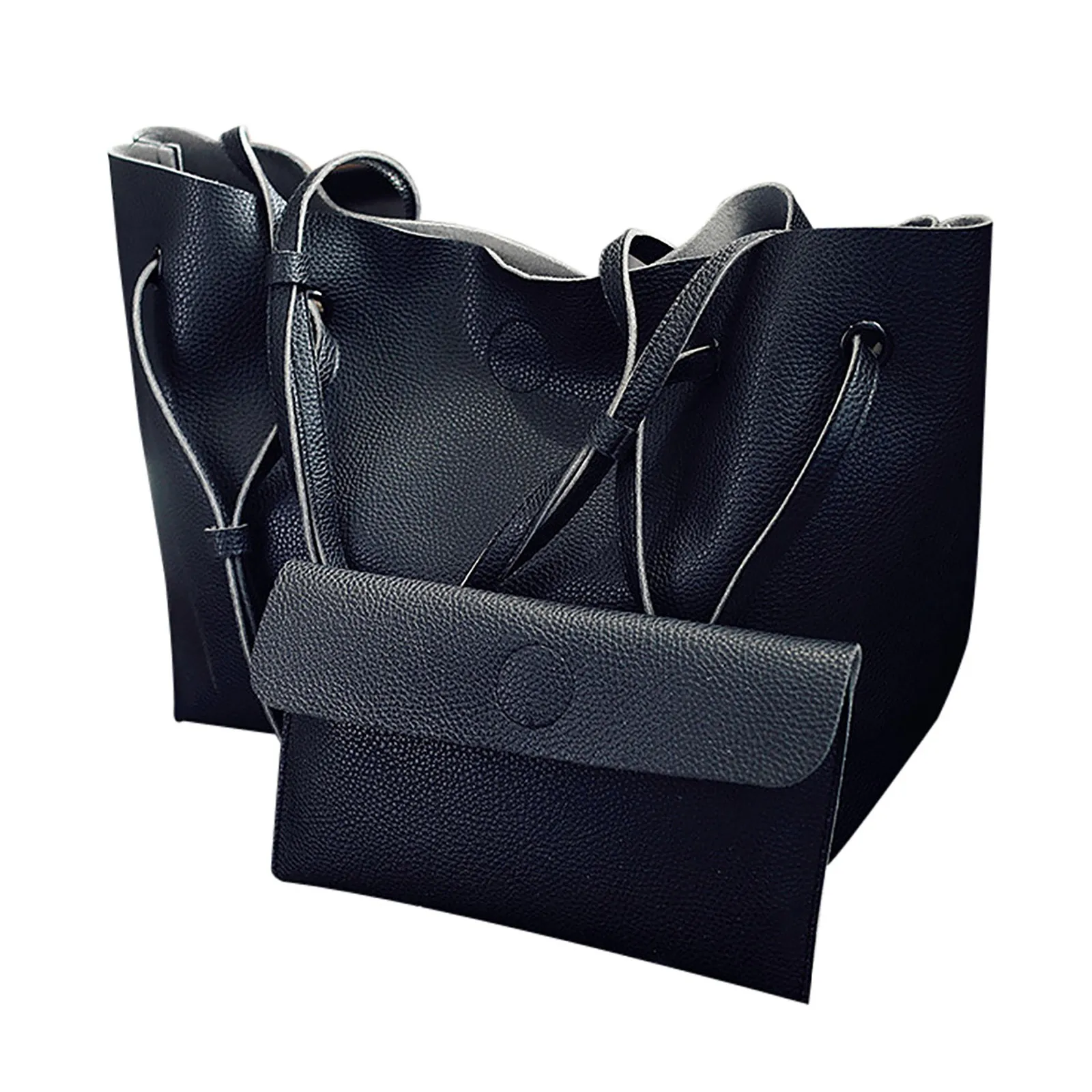 

Hot sale large women's bag large capacity shoulder bags high quality PU leather shoulder bags ladies wild bags sac a main femme