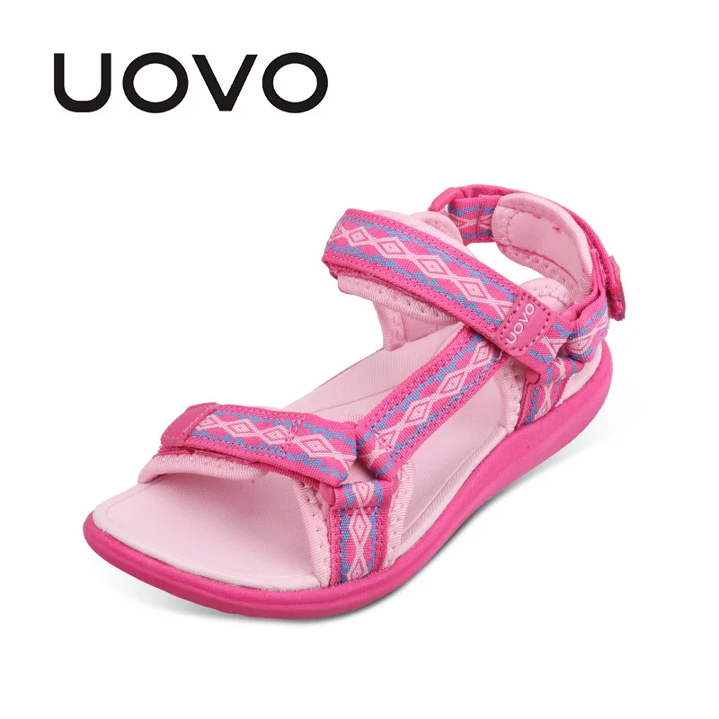 Сандалии UOVO детские повседневные летние босоножки для мальчиков и девочек обувь