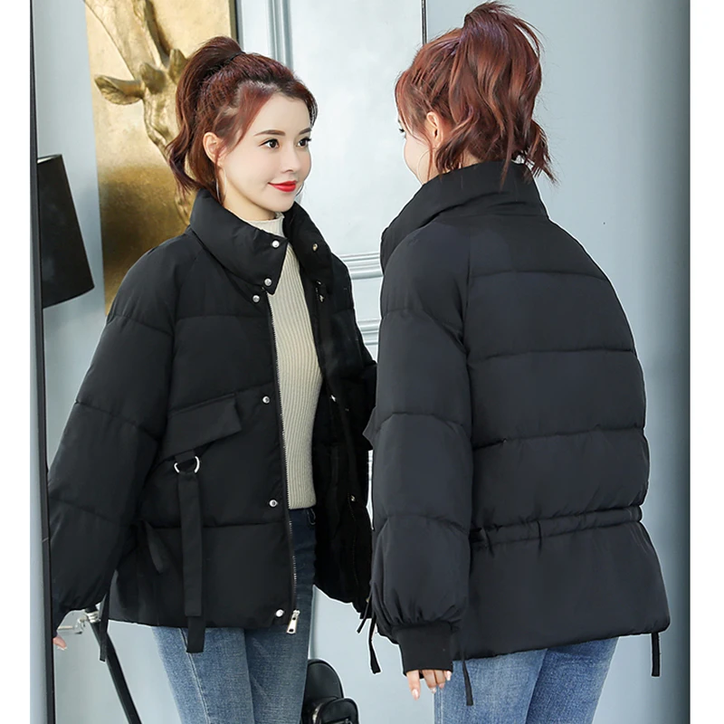 6 Colors Women Winter Puffer Jacket Korean Short Quilted Bubble Coat Warm Parkas Plus Size Casual Overcoat Female New 2022