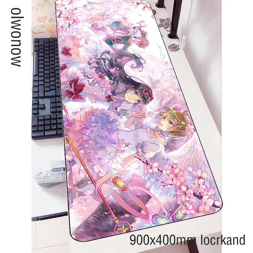 Коврик для мыши Cardcaptor Sakura 900x400x3 мм игровой коврик esports геймер компьютерный стол