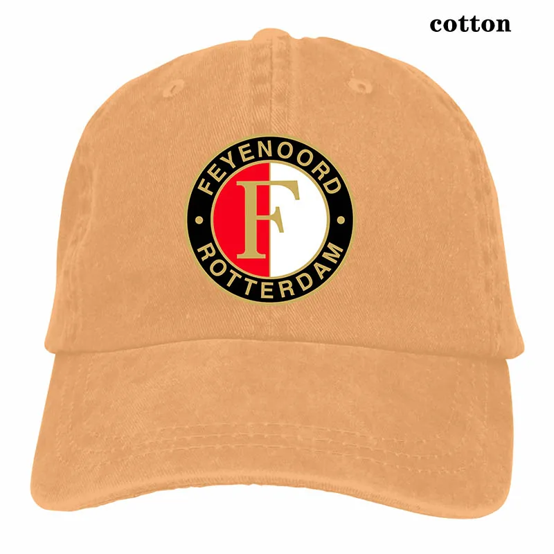 Feyenoord Rotterdam(1908) бейсболка с логотипом для мужчин и женщин, кепки для водителя грузовика, модная Регулируемая Кепка - Цвет: 3-Natural
