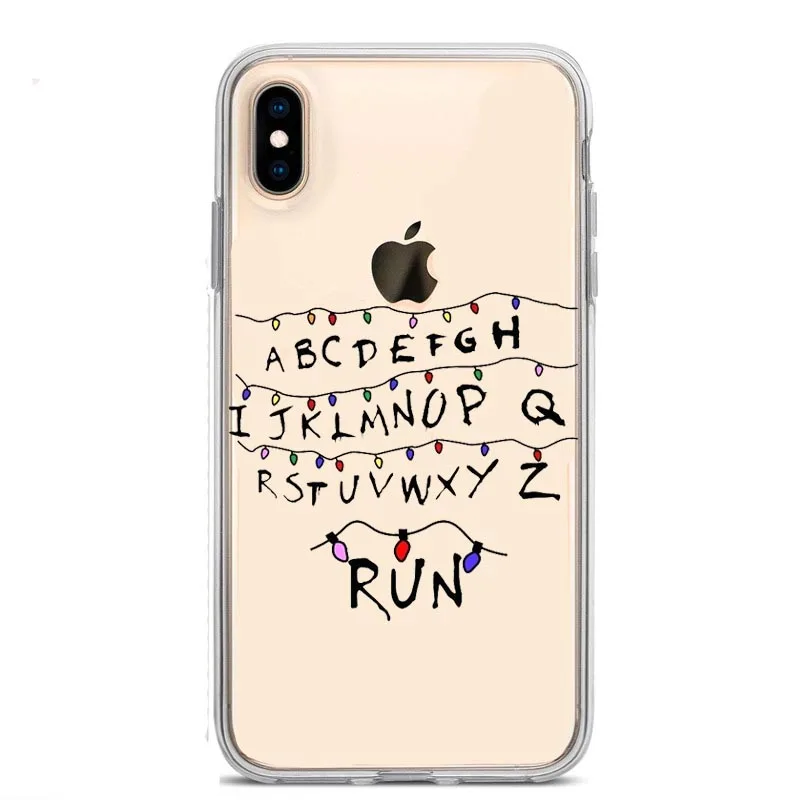 TPU Stranger things Сезон 3 Мягкий Силиконовый ТПУ чехол для телефона чехол для iPhone 8 7 6 6S Plus X XS MAX 5 5S SE XR Американский ТВ Coque Capa - Цвет: TPU