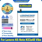 100% Оригинальный аккумулятор LOSONCOER BL270 5200 мАч для Lenovo K6 Note K53a48 Vibe K6 Plus G Plus G5 Plus аккумулятор + Подарочные инструменты
