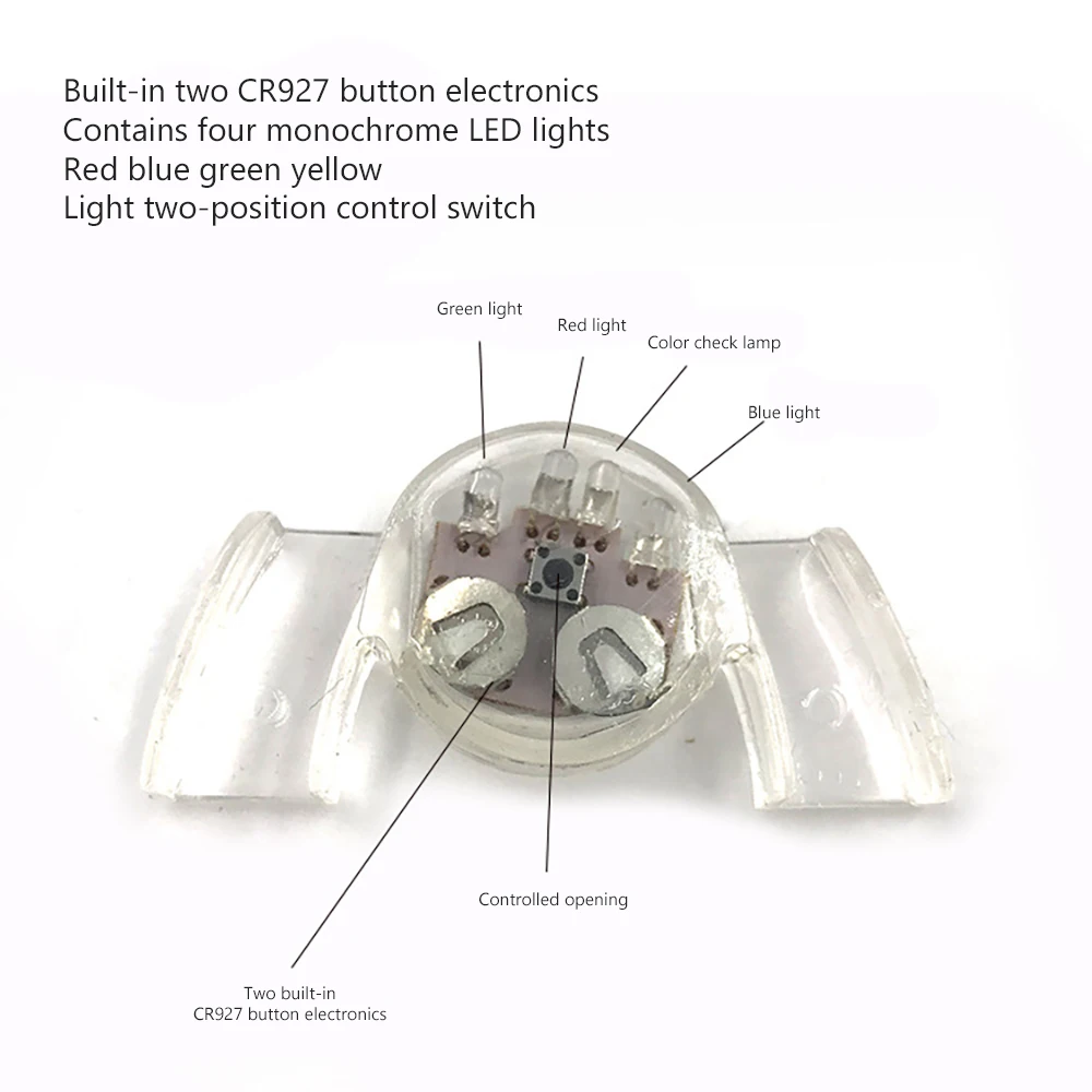 Новинка игрушки для розыгрыша Хэллоуин светодиодные мигающие зубы рот брекеты