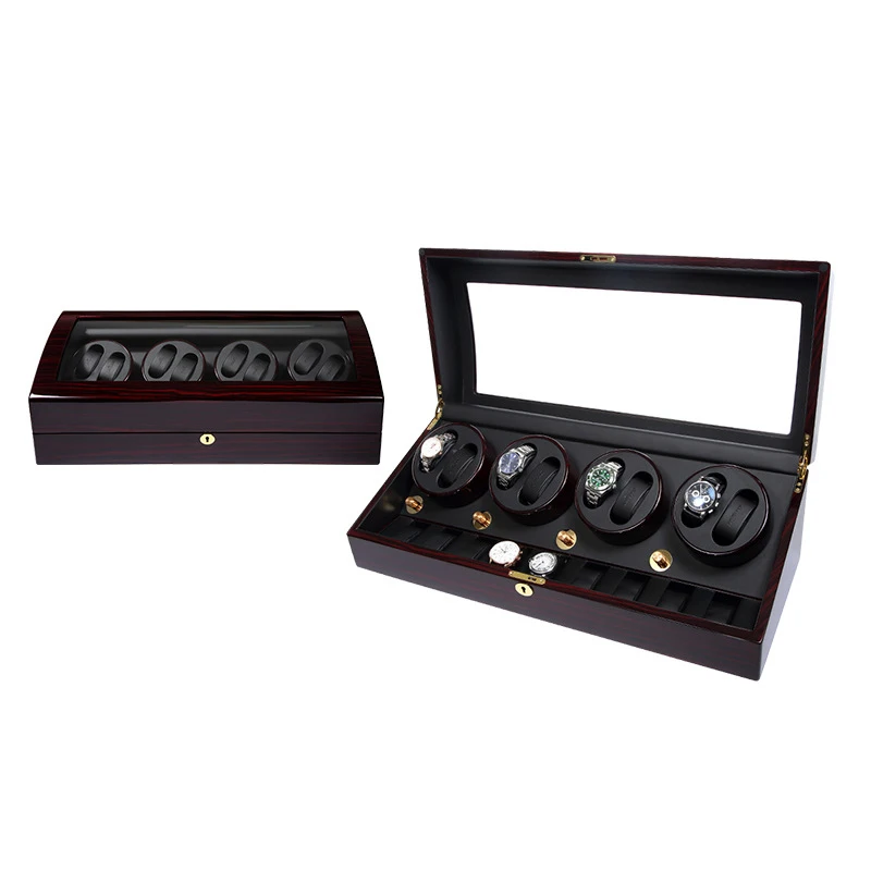 Высококачественный модный мужской футляр для намотки часов с 8 отделениями