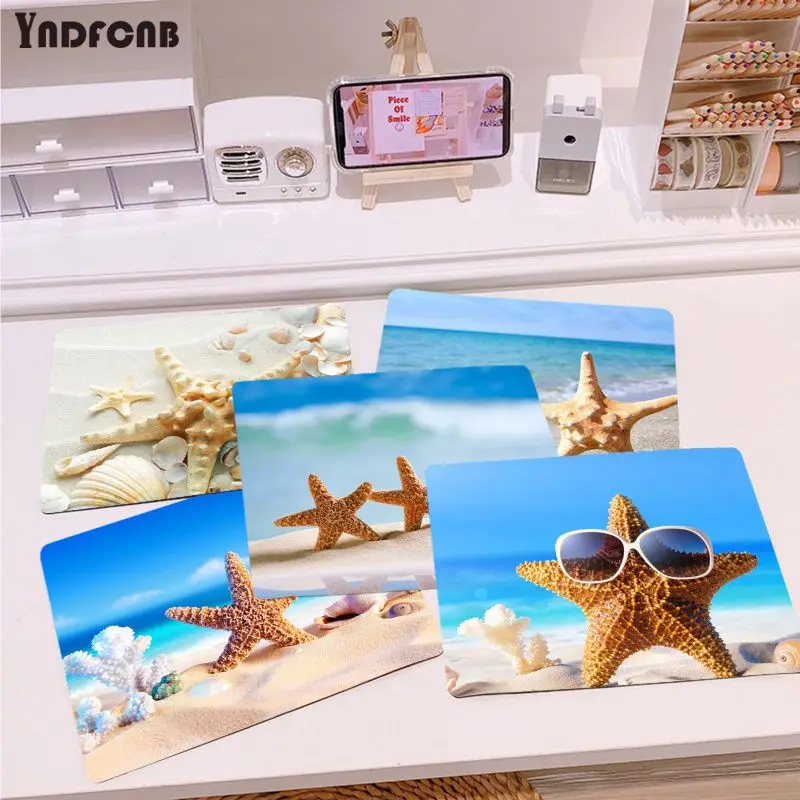 

YNDFCNB новый дизайн, пляжная и Морская звезда, высокоскоростной новый коврик для мыши для CS GO, Лидер продаж, оптовая продажа, игровой коврик для...