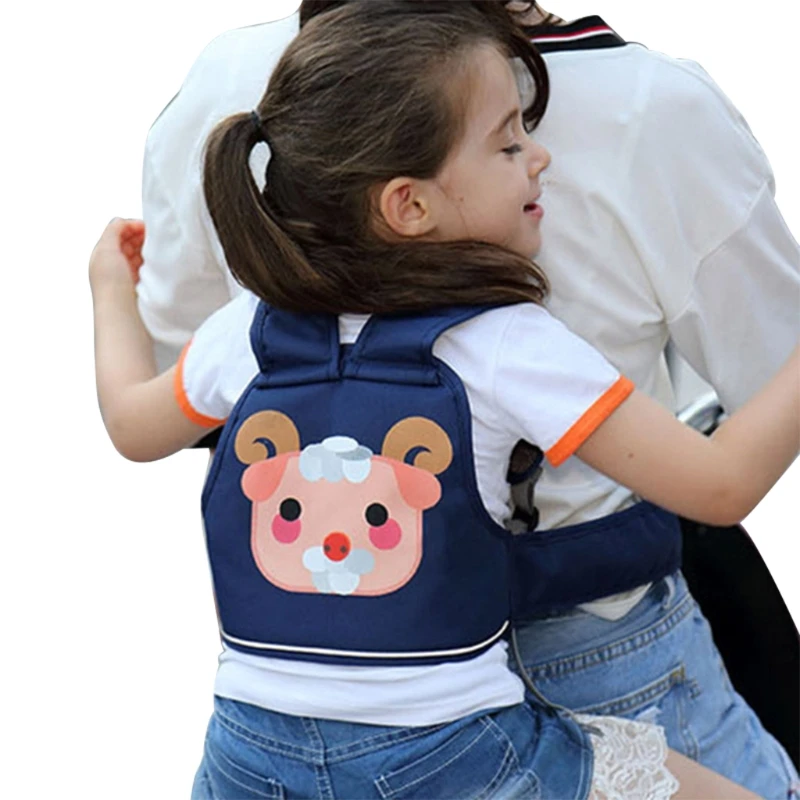 

D7WD High Stretchy Kids Safety Belt Motorbike E-bike Seat Safety Strap for Toddler