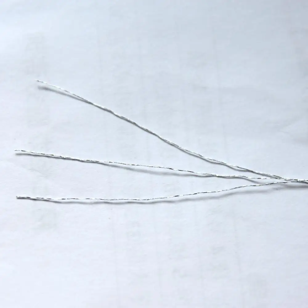 Золотистая серебристая нить прочная веревка сделай сам для вышивки крестиком