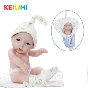 Мини-Кукла Reborn Menino, 11 дюймов, полностью силиконовая виниловая кукла-Реборн, действительно Новорожденные, подарки на день рождения, игрушка сделай сам