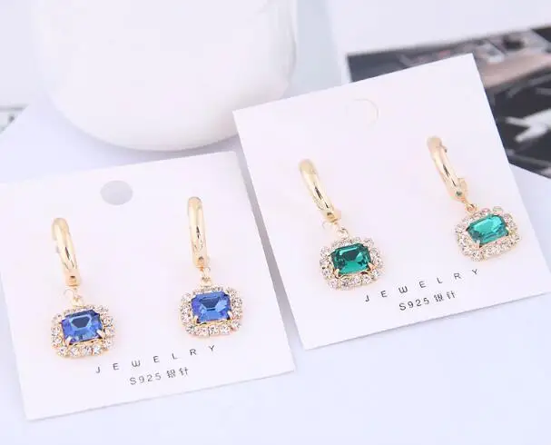 Модные Ювелирные изделия Новое поступление Стразы Покрытые Кристаллами Серьги