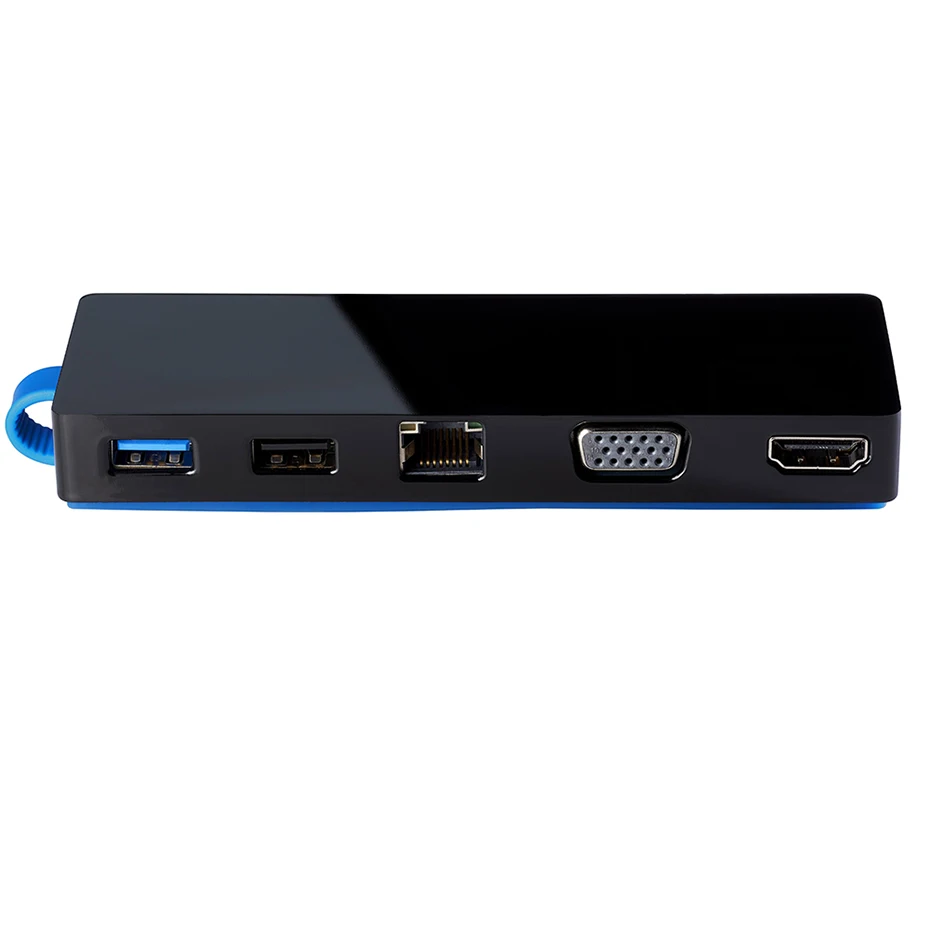 Для HP Тип C док зарядное концентратор DisplayLink чип USB HD RJ45 VGA 5 в 1 адаптер TPA 1501 T0K29AA для