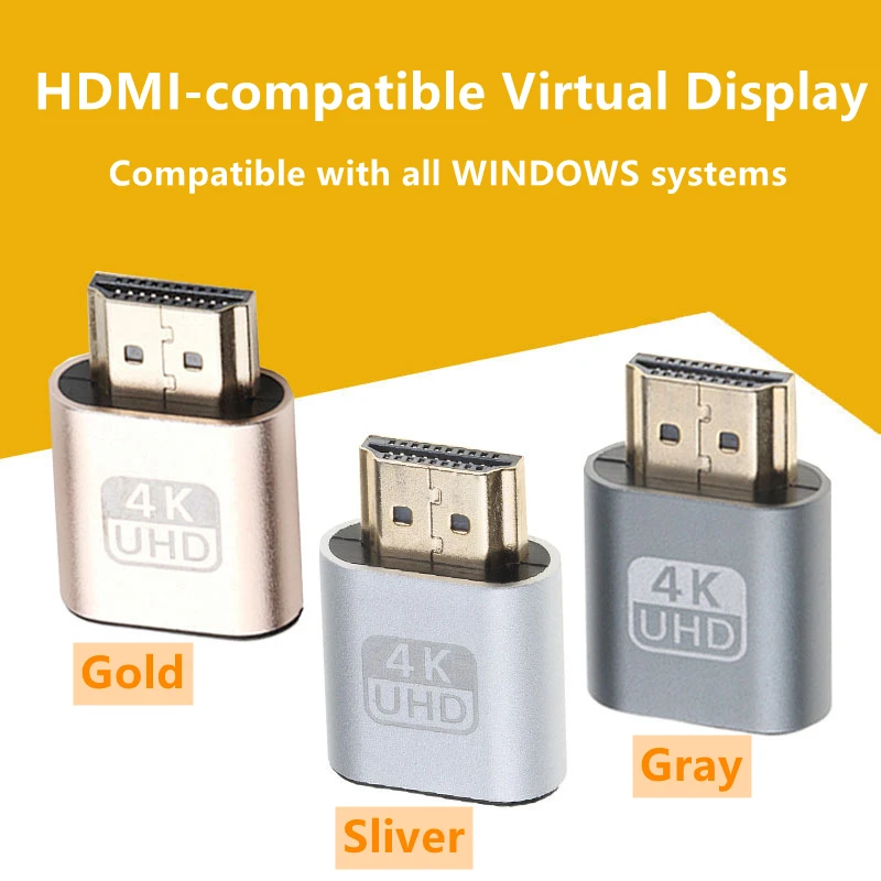 4K VGA HDMI-совместимая видеокамера Виртуальная фотокамера адаптер HDMI-совместимый DDC