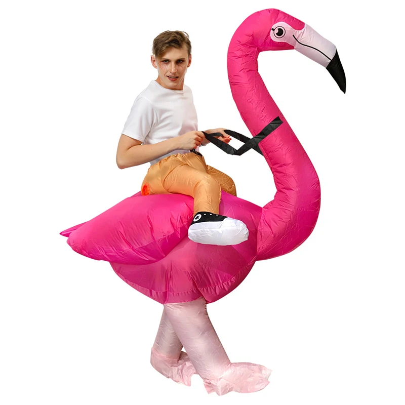 Надувные костюмы с фламинго костюм Пурим инопланетянина для косплея детский