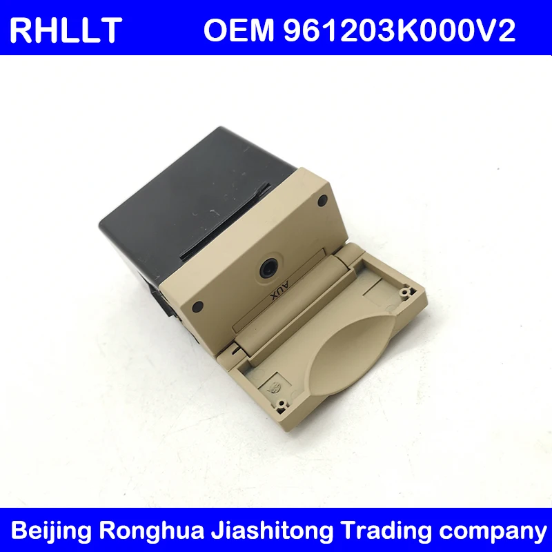 Разъем AUX USB в сборе для консоли hyundai Sonata NF 2009 OEM 961203k000 961203k000v2|Переключатели и