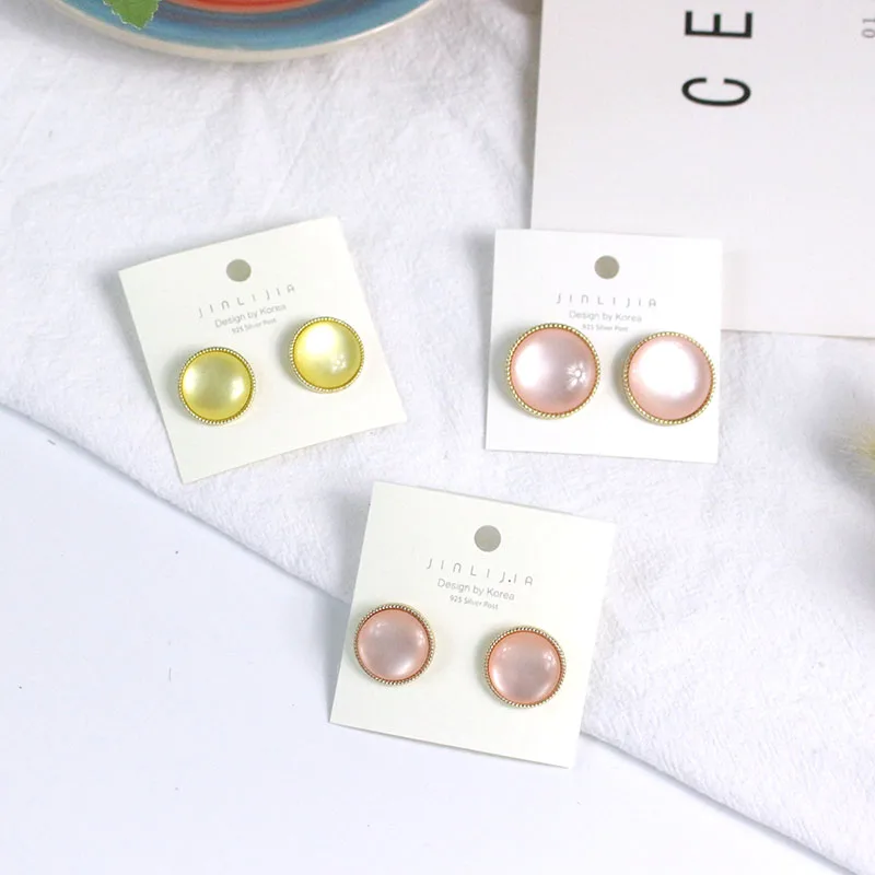 

Student girlfriends all-match earrings Women's earrings 진주귀걸이 boucles d’oreilles acier inoxydable серьга мужская на ухо aretes a