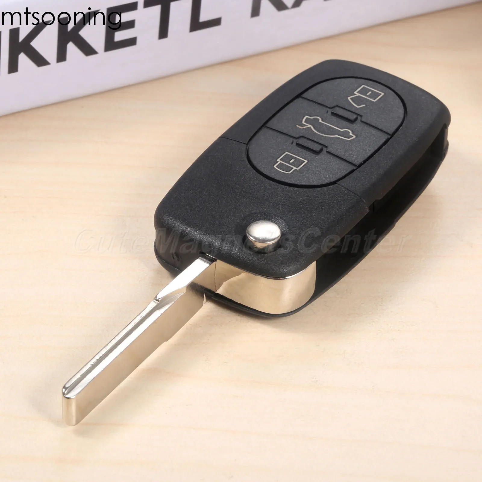 Mtsooning 4 кнопки Автомобильный Дистанционный ключ 315 МГц для Audi A4 A6 A8 TT Allroad