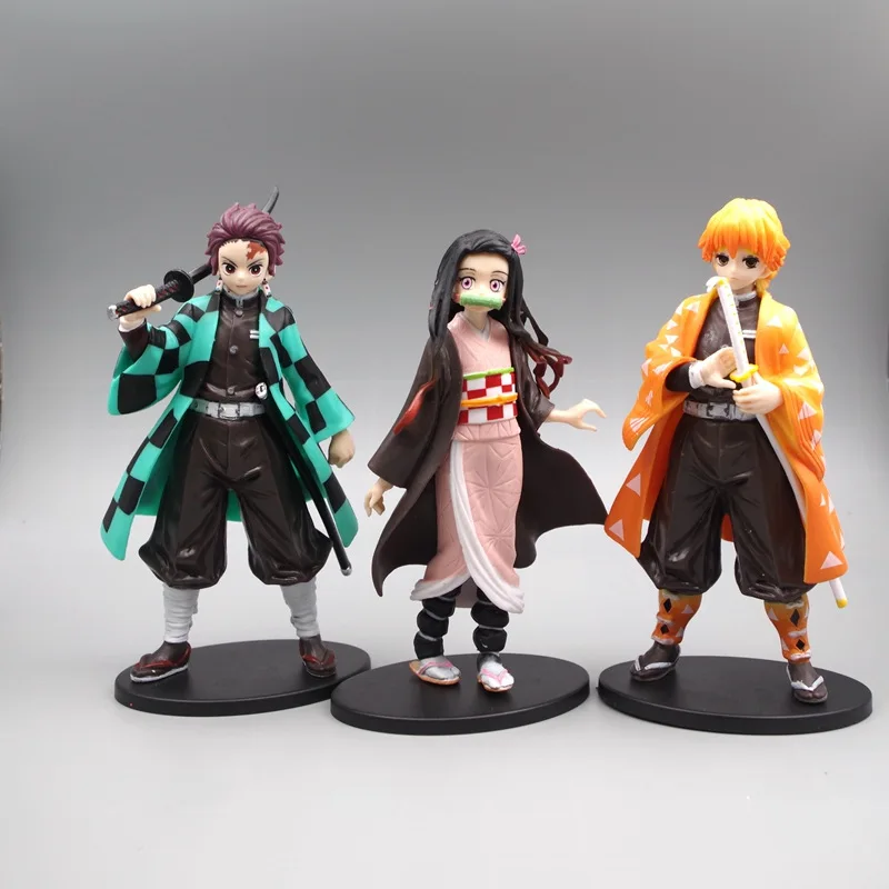 

Anime Demon Slayer Kimetsu No Yaiba Doll Q Posket Kamado Tanjirou Kamado Nezuko Agatsuma Toy 15 Cm Statue Model Doll Series Toys
