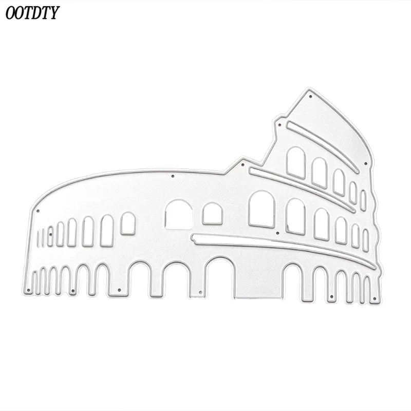 Новинка римская архитектура металлические режущие штампы трафарет для скрапбукинга "сделай сам" штамп для альбомов бумажная карта тиснение ремесла Декор
