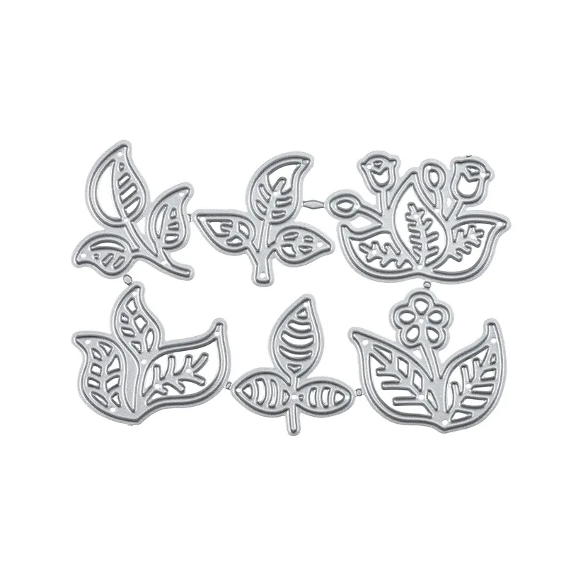 DiyArts металлический трафарет для вырезания цветов листьев ветвей шаблоны