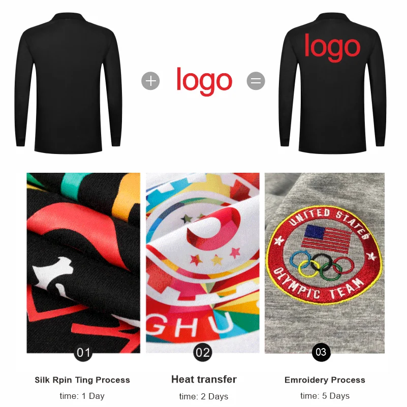 Мужская рубашка-поло MYTEE с длинным рукавом вышивкой/принтом | одежда