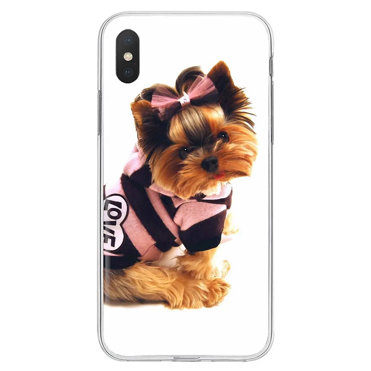 Силиконовый чехол для смартфона Samsung Galaxy S6 S10E S10 Edge Lite Plus Core Grand Prime Alpha J1 mini I Love My Yorkie