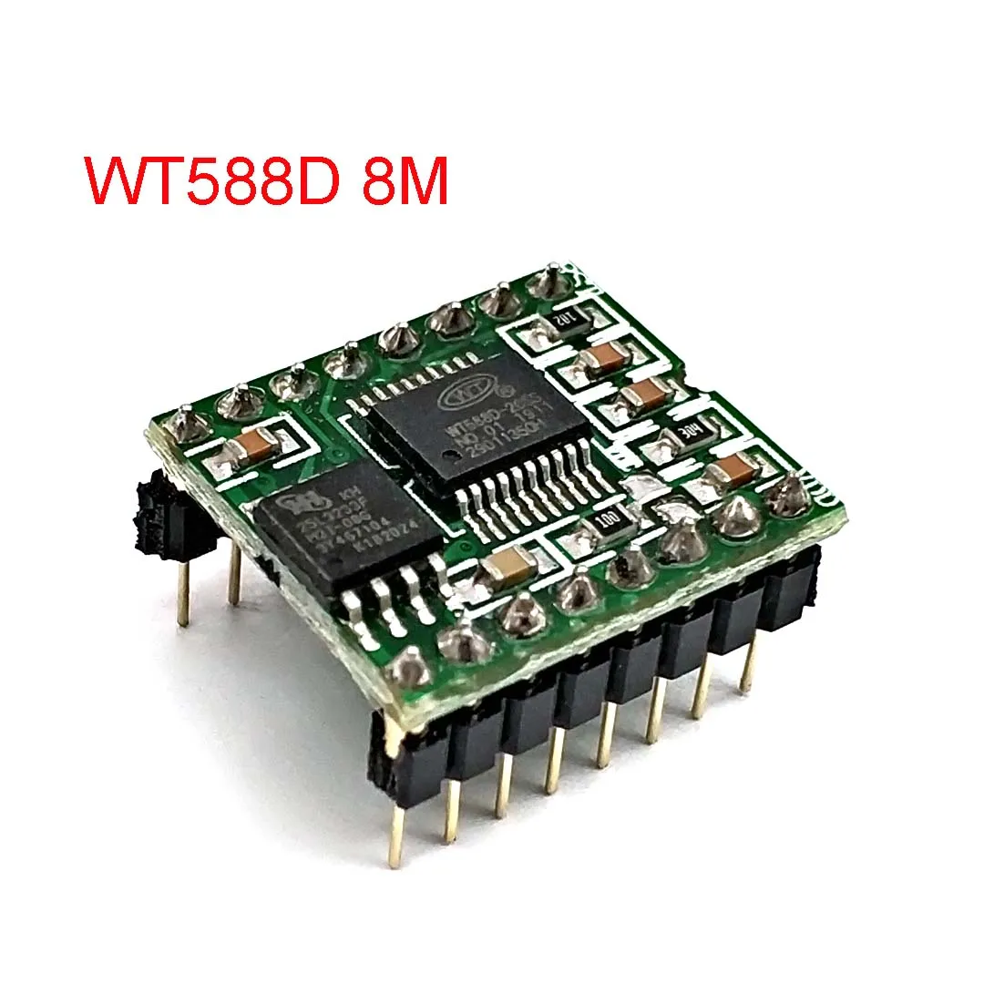 High-quality WT588D-16p 8M Voice Module Sound Modue Audio Player for Arduino | Электроника