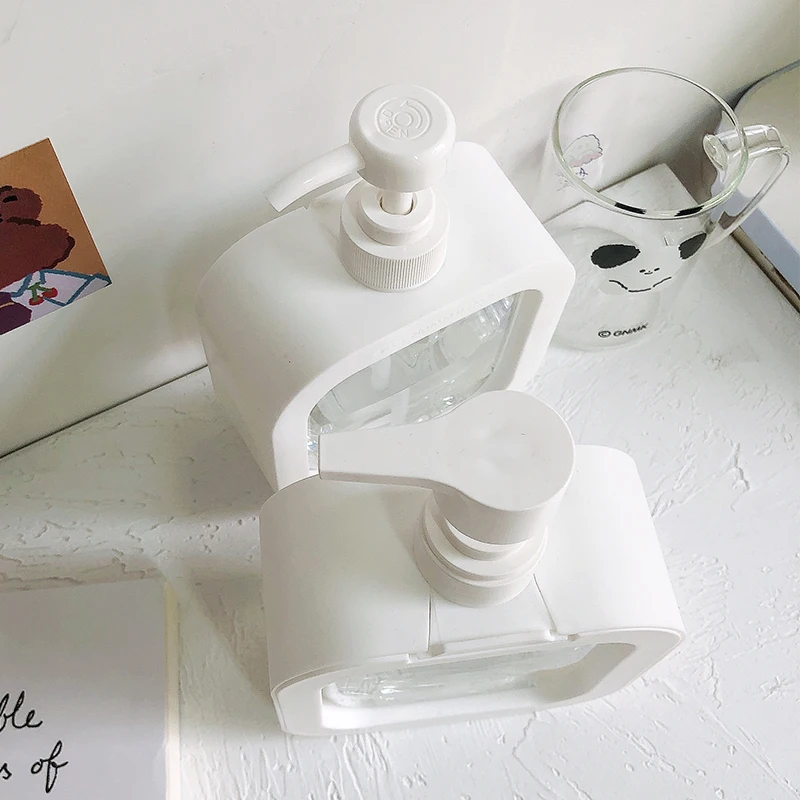 Флакон с дозатором белого мыла 500 мл флакон для дезинфицирующего средства рук