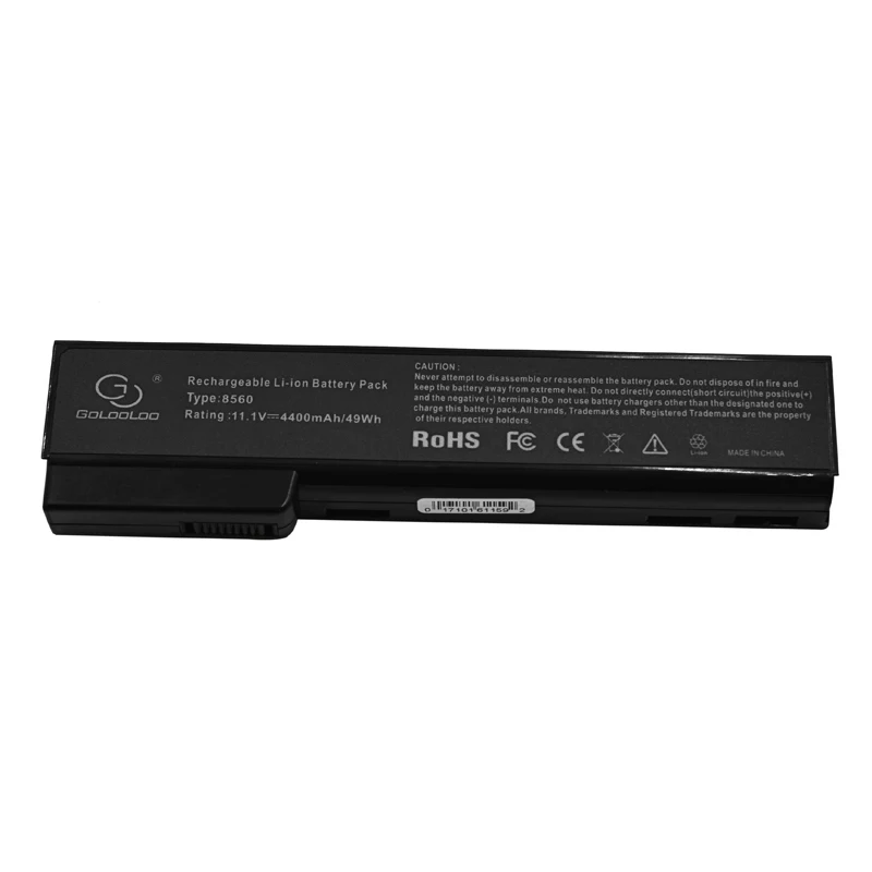 Аккумулятор 4400 мАч для HP ProBook 6360B 6460B 6465B 6565B 6560B 628369-421 628664-001 EliteBook 8460P 8460W 8560P 8560W CC09 |