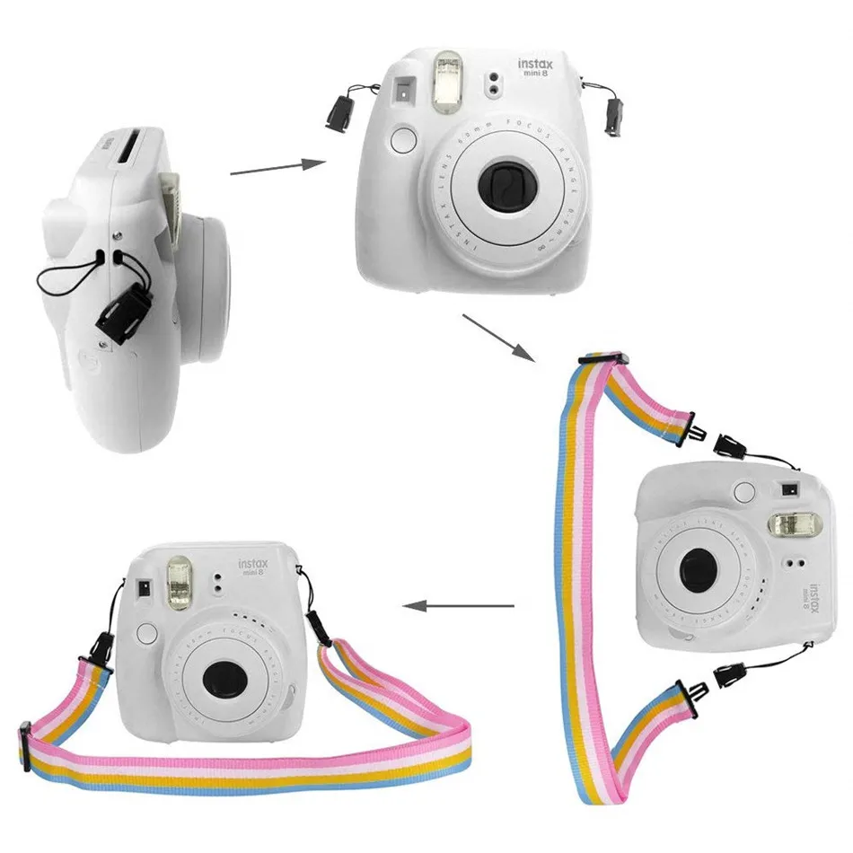 Прозрачный защитный чехол для Fuji Fujifilm Instax camera Instant Mini 9 8 8+ аксессуары