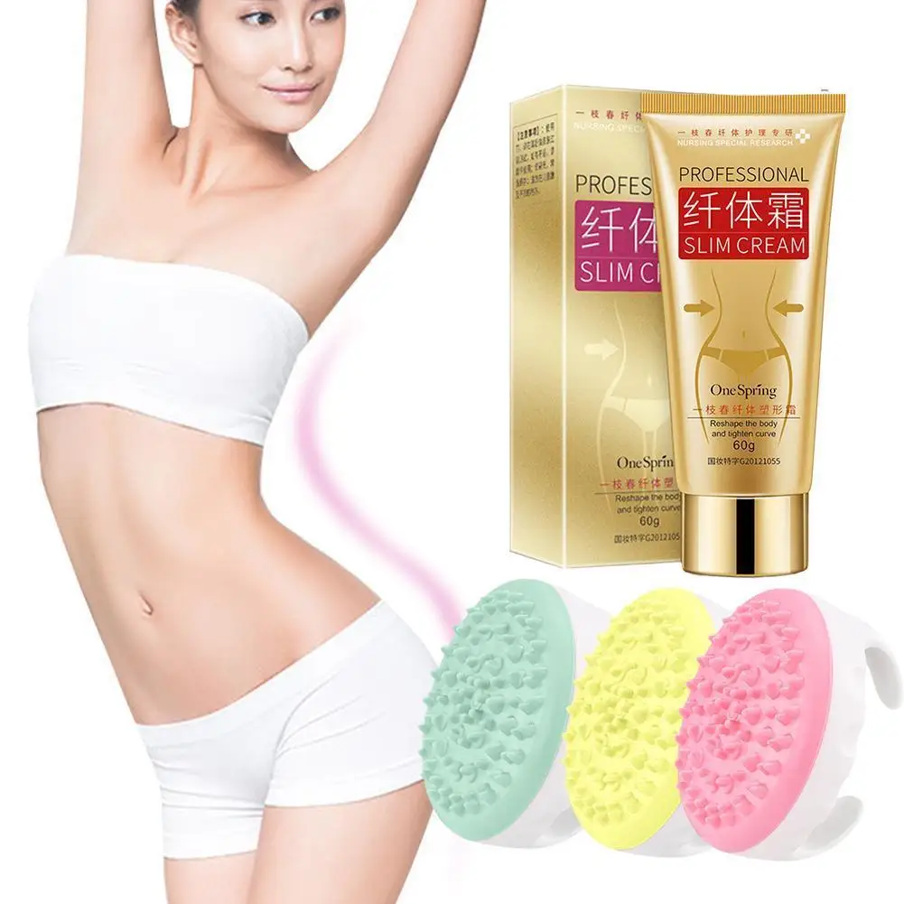 

Fat Burning Cream Fat Loss Slimming Slimming Body Slimming Cream Body Fat Reduction Cream Massage Cream With Massager Wholesale