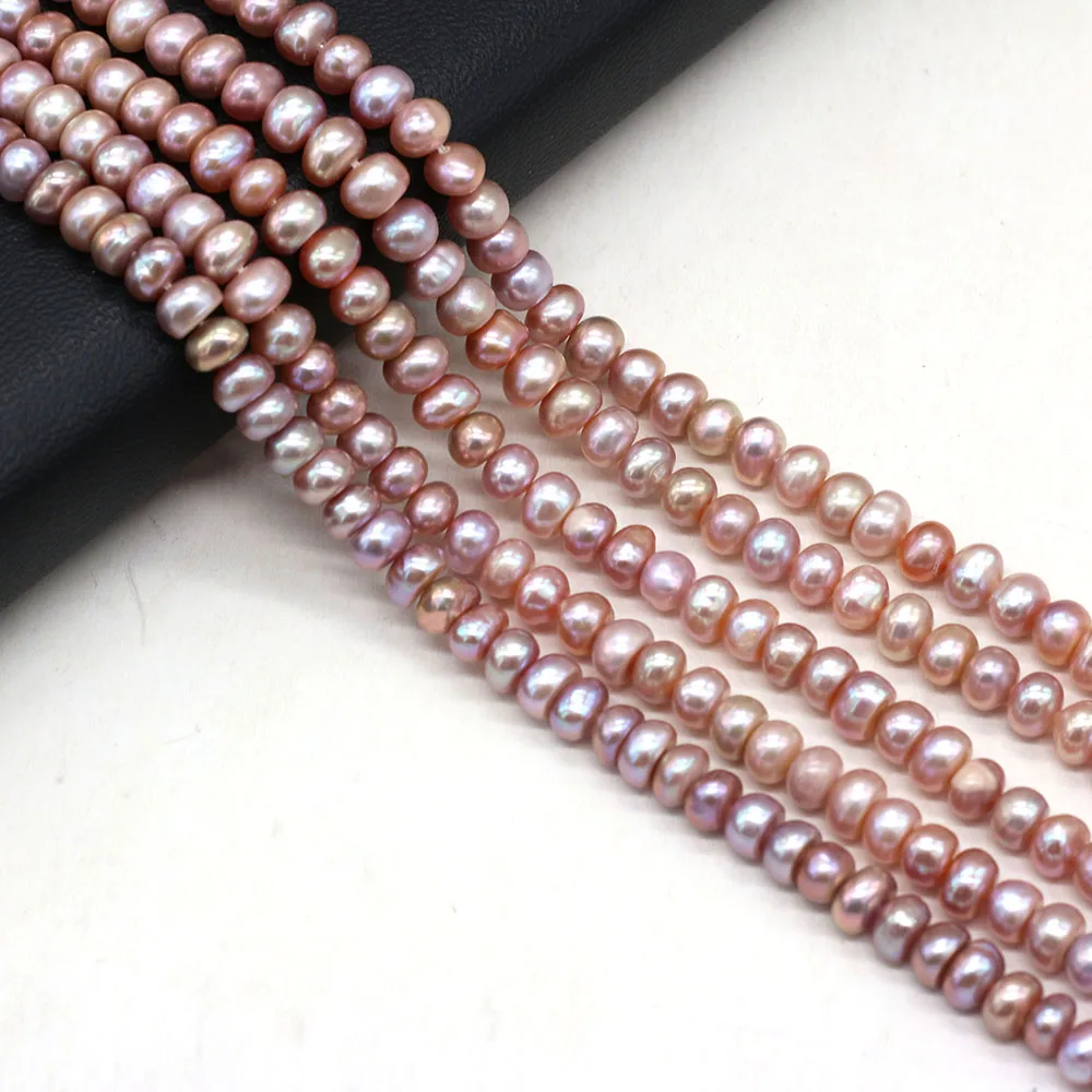 

Natural Freshwater AAA Pearl Round Abacus Beads Loose Pearls For Jewelry Making DIY Charms Bracelet Necklace Earring Accessories