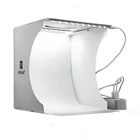 Складной мини-софтбокс для фотостудии, 2 панели, софтбокс для фотографий набор для фона светильник камеры DSLR