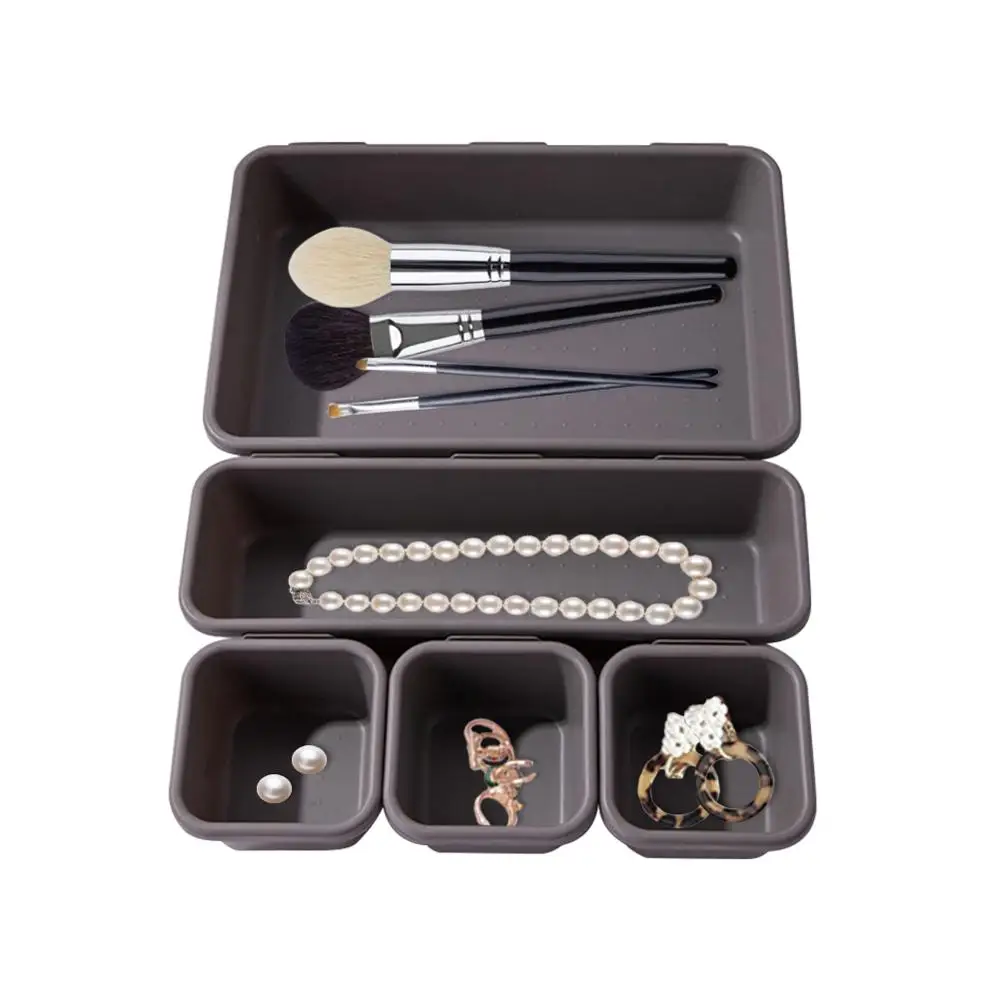 5 шт./компл. разделитель для ящика коробка лоток макияж кисточки ящик органайзеры