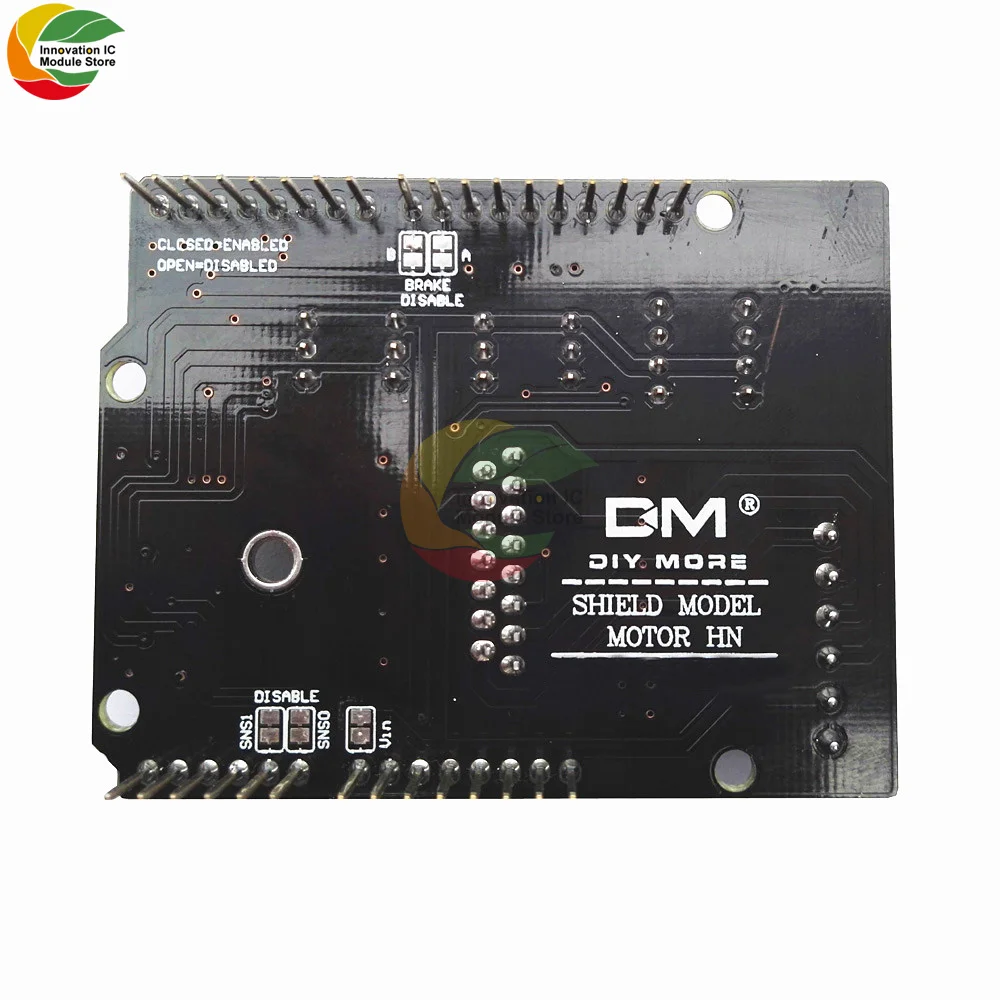Двухканальная Плата расширения драйвера двигателя постоянного тока для Arduino R3