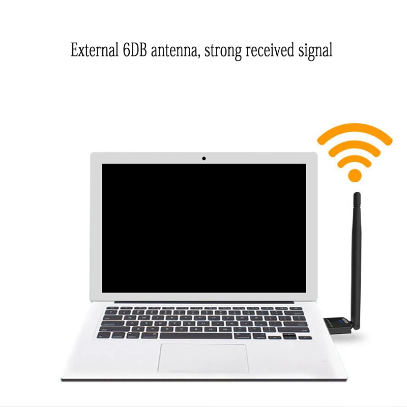 6dBi антенна USB WiFi адаптер 150 Мбит/с высоким коэффициентом усиления междугородний