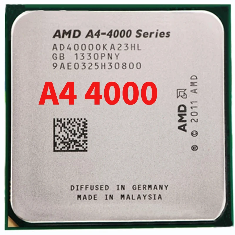 

AMD A4-Series A4 4000 3,0 GHz Dual-Core CPU AD4000OKA23HL Socket FM2