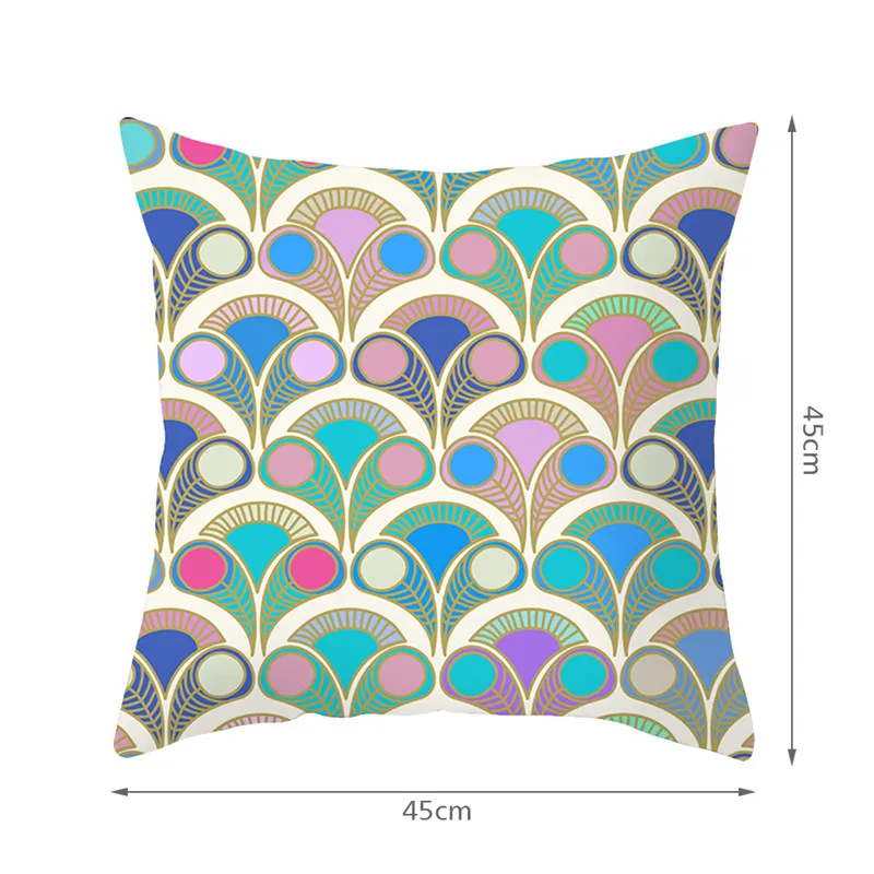 Чехол для подушки с изображением слона мандалы|Наволочки| |