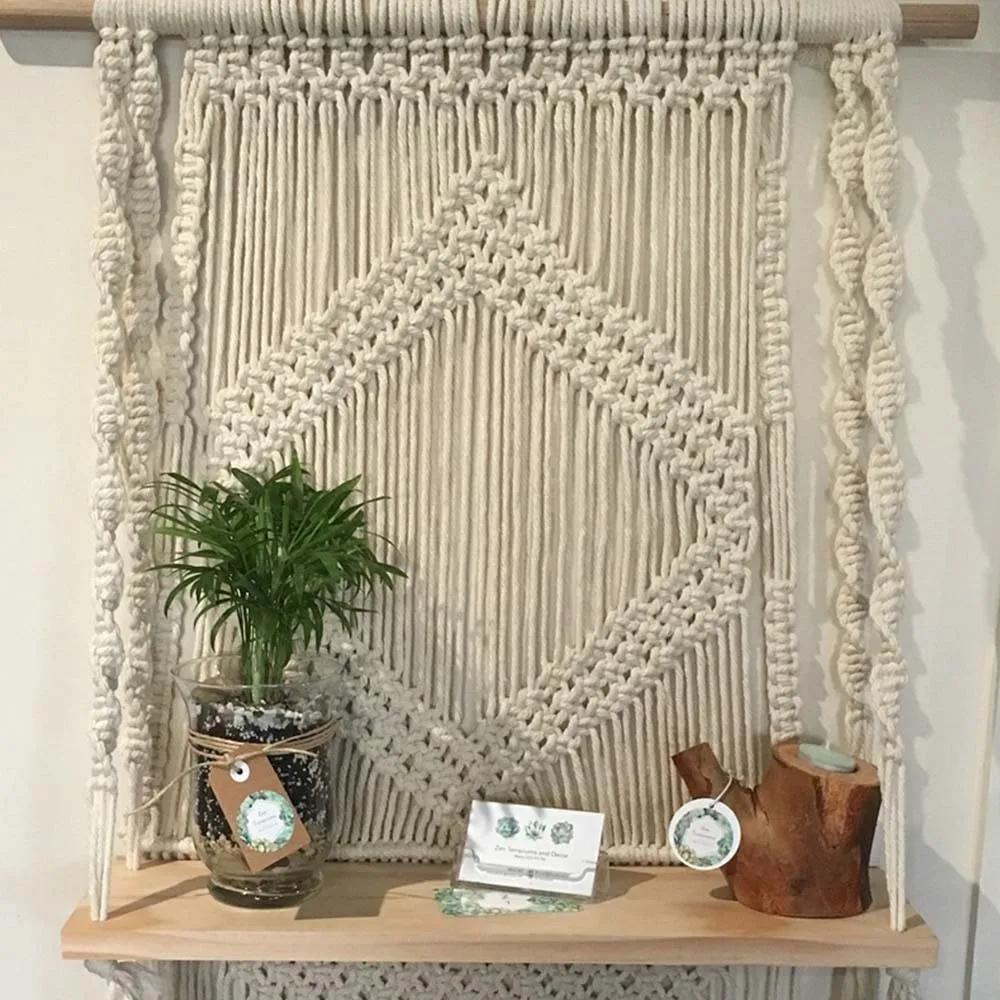 

Wall Hanging Handmade Blanket Weaving Ornament Nordic Home Decoration Baby Room Storage Wall Hanging Blanket Decoration HM0041
