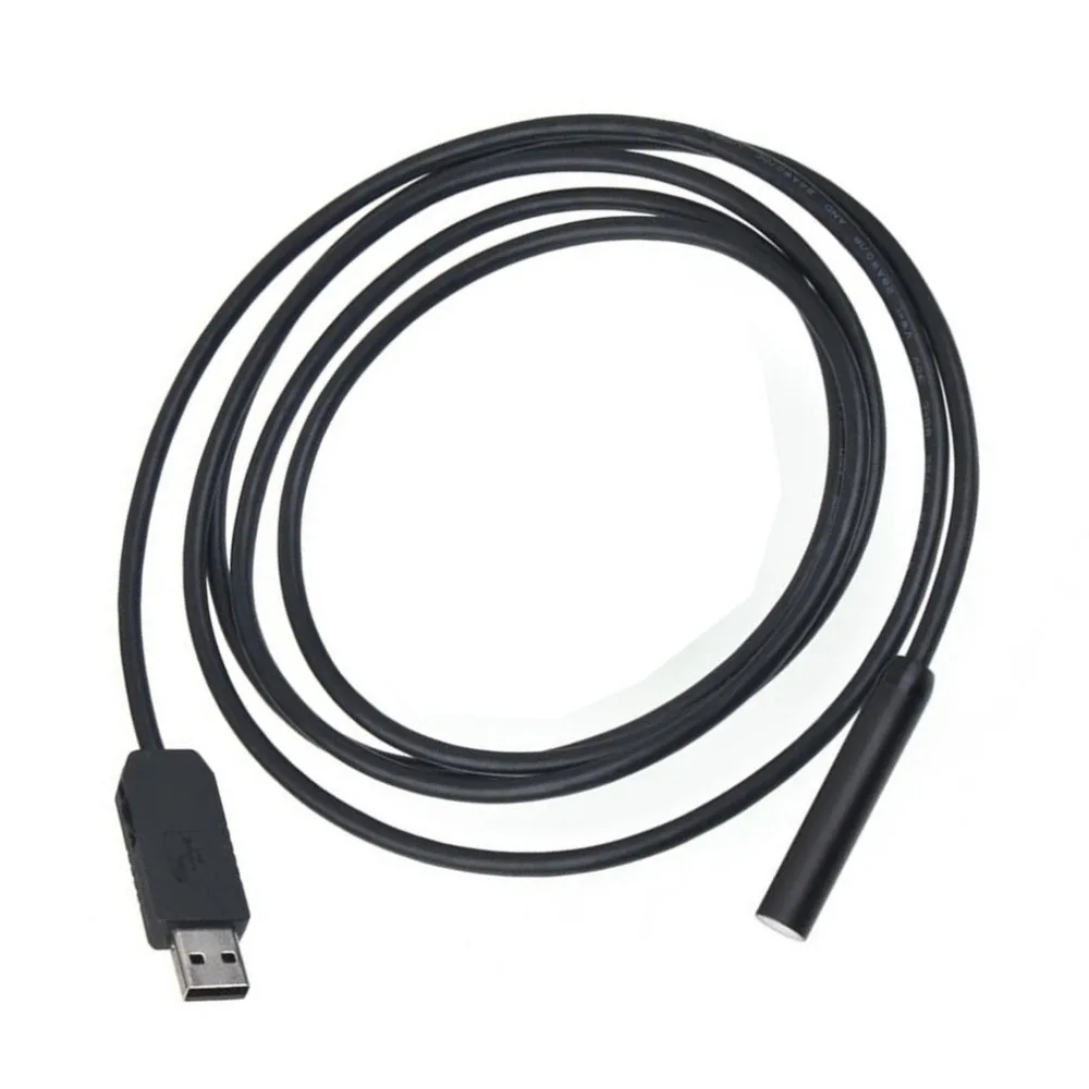 2 м 10 мм объектив HD 720P CMOS водонепроницаемый USB ушной эндоскоп 4 Светодиодная трубка