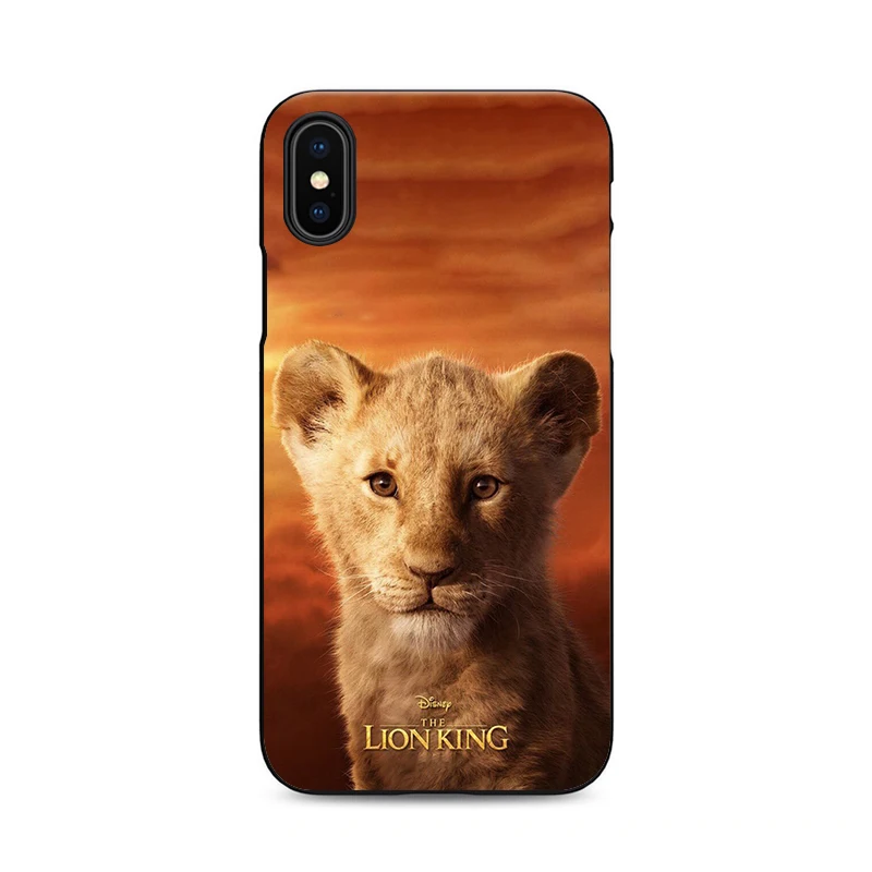 Lion king мягкий силиконовый черный чехол для телефонов Чехол для iPhone X XR XS MAX 6 7 8 plus 5 5S 6s se для Apple 10 лучший корпус - Цвет: 5903