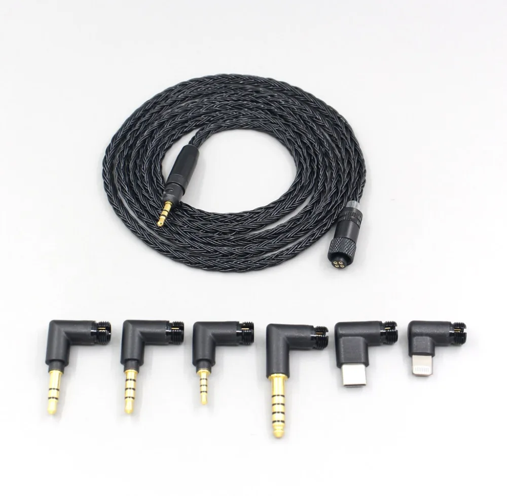 LN006944 16 Core Black OCC Awesome All In 1 Plug Earphone Cable For Ultrasone Performance 820 880 Signature DXP PRO STUDIO | Электроника