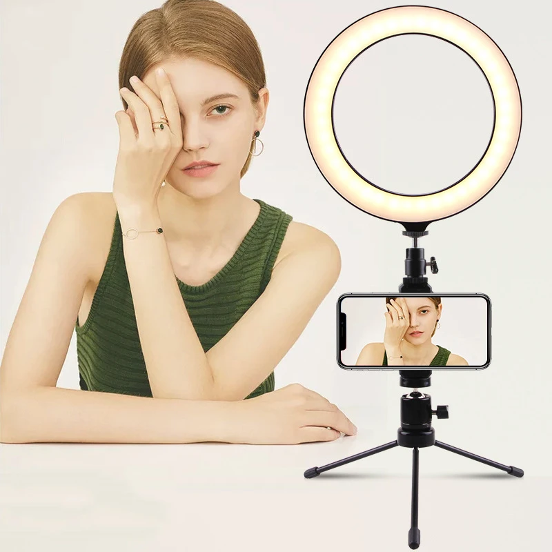 

Светодиодная лампа для селфи, 16 см/20 см