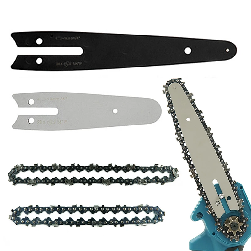 

4/6 inch Chain Guide Electric Chainsaw Chains and Guide Used For Logging And Pruning
