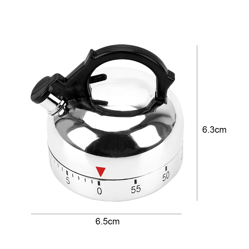 

Kettle Shape Kitchen Tool Gadgets Cooking Reminders Tools Countdown Alarm Reminder 60 Minutes Kitchen Timer Mechanical Timer