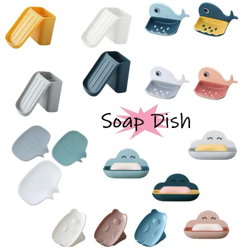 

Soap Holder Hanging Rack Bathroom Soap Holder Household Merchandises Box Storage Finishing Rack Portable Soap Rack Wholesale