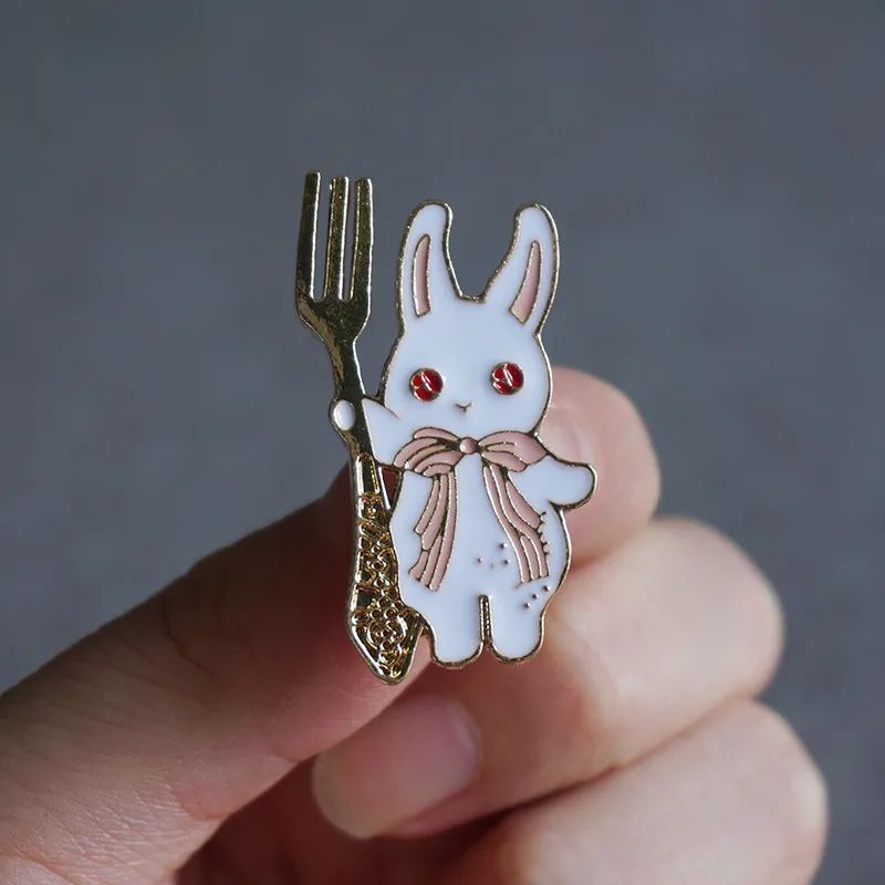 Мини эмалированная заколка для женщин и мужчин Броши из сплава милые