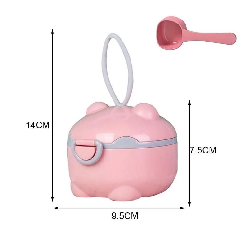 

Baby Milk Powder Box Portable Outdoor Food Storage Baby Box Essential Cereal Powder Box Container Milk Baby Snack Products A3A2