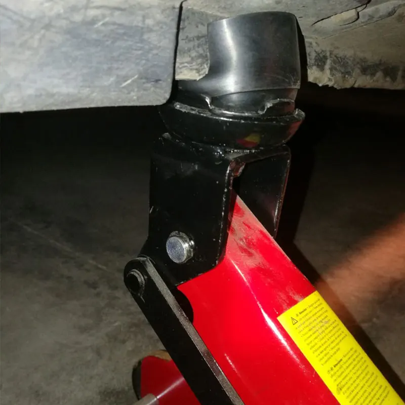 Портативная подставка для автомобильного домкрата резиновые прокладки черная